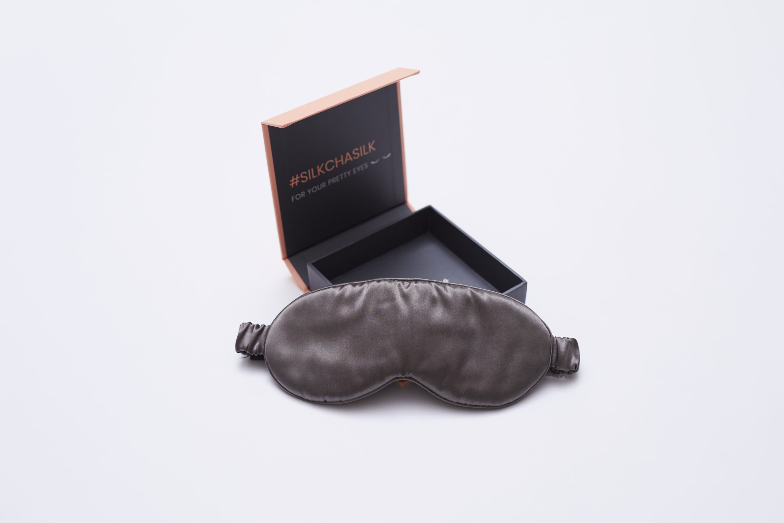 SilkCha Sleep Mask - Charcoal