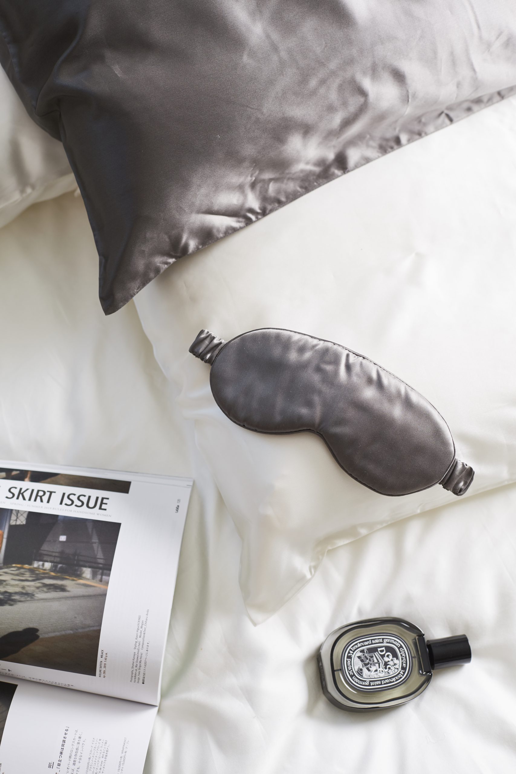 SilkCha Sleep Mask - Charcoal